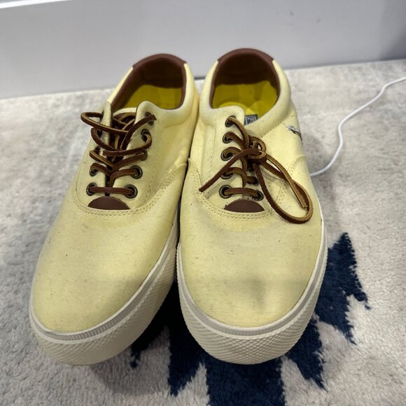 Polo Ralph Lauren Retro Men's Vaughn Shoes Size 10 - Picture 3 of 8